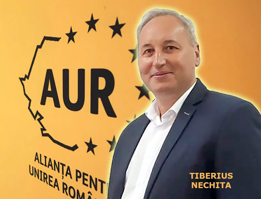 Tiberiu Nechita revine la conducerea AUR Bârlad. Sorin Chelmu îi încredințează reorganizarea filialei municipale.
